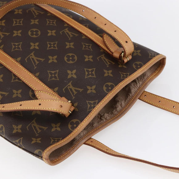 LOUIS VUITTON Monogram Bucket GM Shoulder Bag M42236 LV Auth 152015