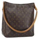 LOUIS VUITTON Monogram Looping GM Shoulder Bag M51145 LV Auth 152016-1