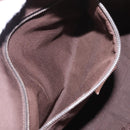 GUCCI GG Canvas Sherry Line Tote Bag Beige Pink 131230 Auth 152017-22