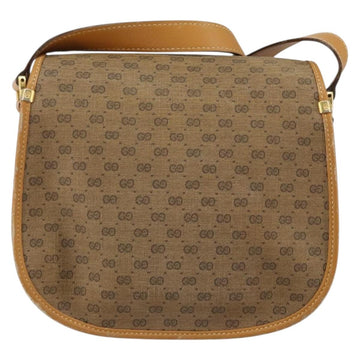 GUCCI Micro GG Supreme Shoulder Bag PVC Beige Gold 007 115 0107 Auth 152019 - 0