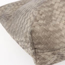 BOTTEGA VENETA Tote Bag Nylon Beige Auth 152022-14