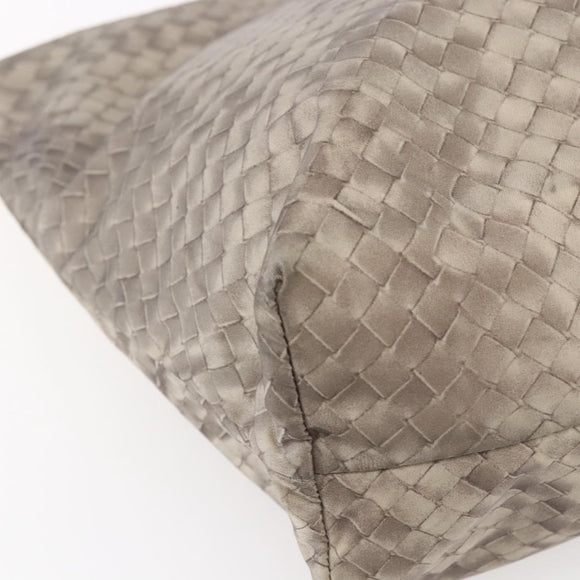 BOTTEGA VENETA Tote Bag Nylon Beige Auth 152022