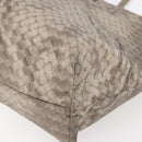 BOTTEGA VENETA Tote Bag Nylon Beige Auth 152022-15