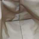 BOTTEGA VENETA Tote Bag Nylon Beige Auth 152022-18