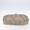 BOTTEGA VENETA Tote Bag Nylon Beige Auth 152022-5