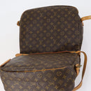 LOUIS VUITTON Monogram Saumur 35 Shoulder Bag M42254 LV Auth 152023-19