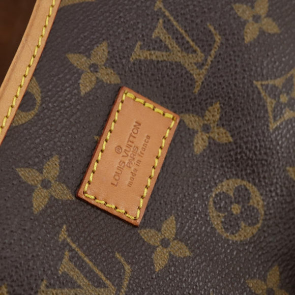 LOUIS VUITTON Monogram Saumur 35 Shoulder Bag M42254 LV Auth 152023