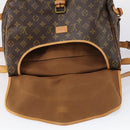 LOUIS VUITTON Monogram Saumur 35 Shoulder Bag M42254 LV Auth 152023-22