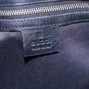 GUCCI GG Canvas Tote Bag Black Silver 106248 Auth 152026-17