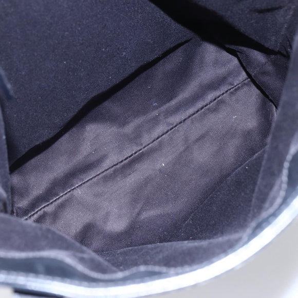 GUCCI GG Canvas Tote Bag Black Silver 106248 Auth 152026