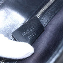 GUCCI GG Canvas Tote Bag Black Silver 106248 Auth 152026-12