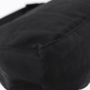 FENDI Zucca Canvas Pouch Black Silver Auth 152028-15