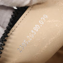 FENDI Zucca Canvas Pouch Black Silver Auth 152028-12