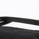 FENDI Zucca Canvas Pouch Black Silver Auth 152028-14