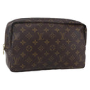 LOUIS VUITTON Monogram Trousse Toilette 28 Clutch Bag M47522 LV Auth 152029-1