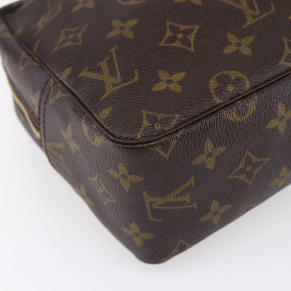 LOUIS VUITTON Monogram Trousse Toilette 28 Clutch Bag M47522 LV Auth 152029