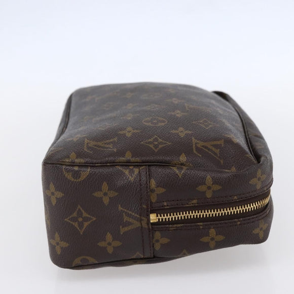LOUIS VUITTON Monogram Trousse Toilette 28 Clutch Bag M47522 LV Auth 152029