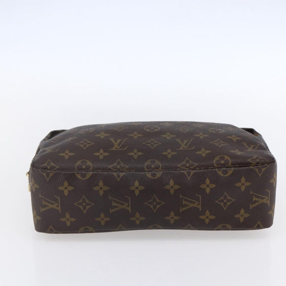 LOUIS VUITTON Monogram Trousse Toilette 28 Clutch Bag M47522 LV Auth 152029