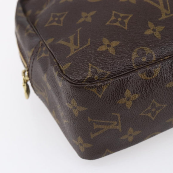 LOUIS VUITTON Monogram Trousse Toilette 28 Clutch Bag M47522 LV Auth 152029