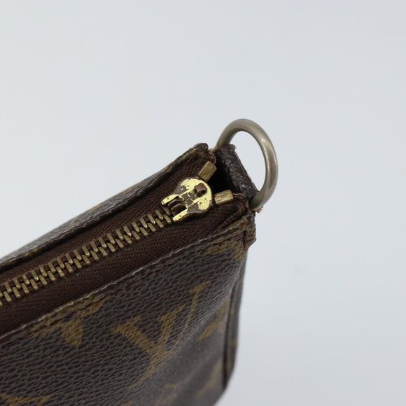LOUIS VUITTON Monogram Pochette Accessoires Pouch M51980 LV Auth 152031