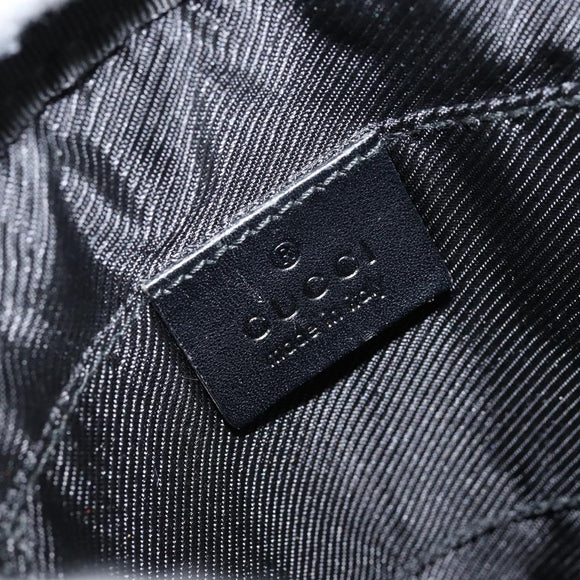 GUCCI GG Canvas Shoulder Bag Black Auth 152032