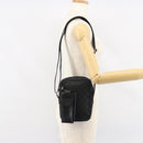 GUCCI GG Canvas Shoulder Bag Black Auth 152032-24