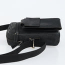 GUCCI GG Canvas Shoulder Bag Black Auth 152032-4