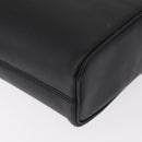 Salvatore Ferragamo Shoulder Bag Patent leather Black Silver Auth 152037-16