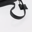 Salvatore Ferragamo Shoulder Bag Patent leather Black Silver Auth 152037-7