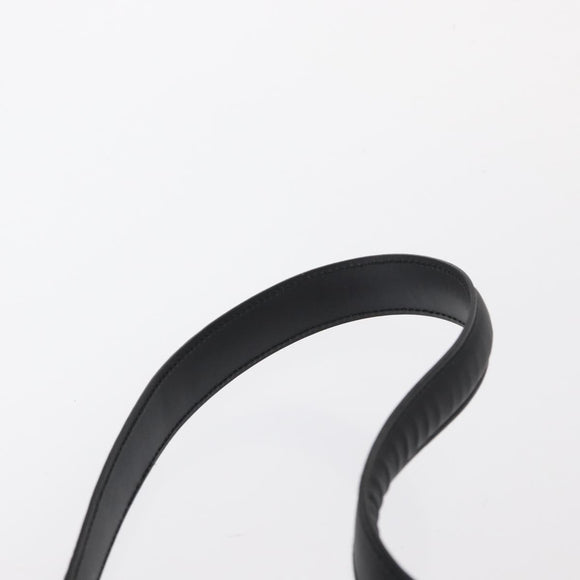 Salvatore Ferragamo Shoulder Bag Patent leather Black Silver Auth 152037