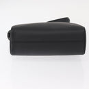 Salvatore Ferragamo Shoulder Bag Patent leather Black Silver Auth 152037-5