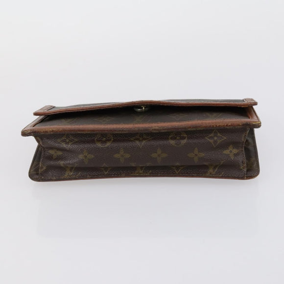 LOUIS VUITTON Monogram Clutch Bag 3 Set LV Auth 152039