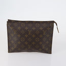 LOUIS VUITTON Monogram Clutch Bag 3 Set LV Auth 152039-2