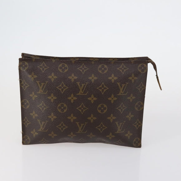 LOUIS VUITTON Monogram Clutch Bag 3 Set LV Auth 152039