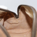 GUCCI GG Supreme Hand Bag PVC Beige Gold 89 02 062 Auth 152040-20