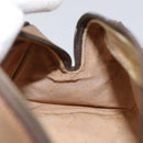 GUCCI GG Supreme Hand Bag PVC Beige Gold 89 02 062 Auth 152040-21