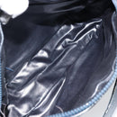 CELINE Macadam Canvas Shoulder Bag Black Gold Auth 152042-12