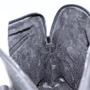 GUCCI Bamboo Hand Bag Leather Black Gold 000 1274 0290 Auth 152044-19