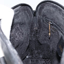 GUCCI Bamboo Hand Bag Leather Black Gold 000 1274 0290 Auth 152044-20