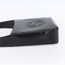 GUCCI Shoulder Bag Enamel Black 000 1013 0506 Auth 152045-3