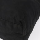 PRADA Tote Bag Nylon Black Gold Auth 152046-11
