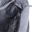 PRADA Tote Bag Nylon Black Gold Auth 152046-21