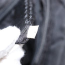 PRADA Tote Bag Nylon Black Gold Auth 152046-26