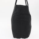 PRADA Tote Bag Nylon Black Gold Auth 152046-5