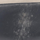 BALENCIAGA Navy Cabas M Hand Bag Canvas Leather White Silver 339936 Auth 152050-7