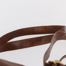 GUCCI Bamboo Backpack Leather Brown Gold 003 2058 0016 Auth 152053-10