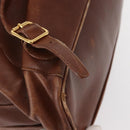 GUCCI Bamboo Backpack Leather Brown Gold 003 2058 0016 Auth 152053-14