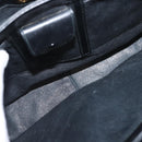 GUCCI Shoulder Bag Leather Black Gold Auth 152055-10