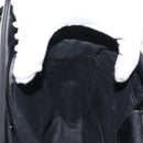 GUCCI Shoulder Bag Leather Black Gold Auth 152055-20