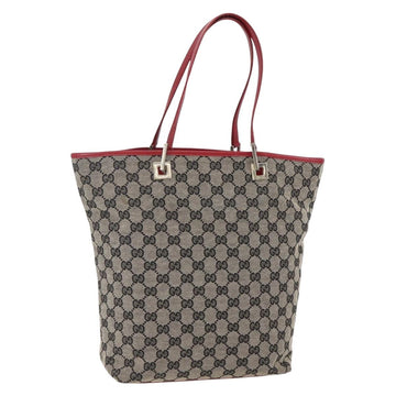 GUCCI GG Canvas Tote Bag Beige Gold 002 1098 4025 Auth 152056
